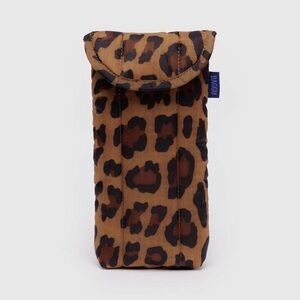 Baggu Leopard Glasses Case